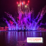 Disneyland Paris : Disney Cascade of Lights, le spectacle nocturne sur Adventure Bay