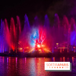 Disneyland Paris : Disney Cascade of Lights, le spectacle nocturne sur Adventure Bay