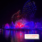 Disneyland Paris : Disney Cascade of Lights, le spectacle nocturne sur Adventure Bay