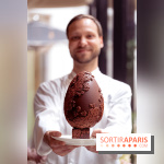L'Oeuf de Pâques floral du George V Paris 2026 par Michael Bartocetti - les photos  - chef