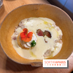 Leriche - Velouté d'igname, porc boucané