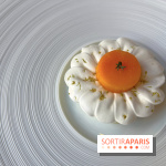 Alliance - Dessert mangue, ananas, glace thym citron, meringue acidulée 