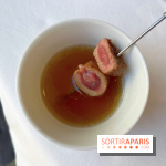 Alliance - Brochette de rognon et petit filet d'agneau de lait, bouillon
