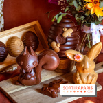 Les chocolats de Pâques 2026 de la chocolaterie-pâtisserie Jardin Sucré - photos