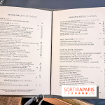Rivages restaurent de la mer du Scribe Opéra Paris 9e, les photos - carte - menu