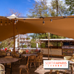 La terrasse du Moulin de Nemours, la guinguette estivale en bord de Loing 77