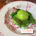 L'Auberge des Crus - Oeuf mollet, asperges vertes