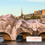 La Caverne du Pont Neuf : le montage de l’installation géante de JR démarre à Paris