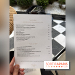 La terrasse jardin du Sax Hotel avec piscine - carte - menu