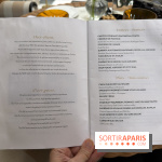 La terrasse jardin du Sax Hotel avec piscine - carte - menu