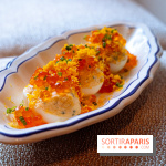 Maison Roland restaurant au Shanghai-La Paris, oeufs mimosa