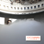 Fujiko Nakaya : nos photos de sa sculpture de brouillard à voir à la Bourse de Commerce