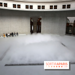 Fujiko Nakaya : nos photos de sa sculpture de brouillard à voir à la Bourse de Commerce