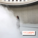 Fujiko Nakaya : nos photos de sa sculpture de brouillard à voir à la Bourse de Commerce