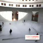 Fujiko Nakaya : nos photos de sa sculpture de brouillard à voir à la Bourse de Commerce