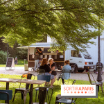 Guinguette du dispensaire et Foodtruck des Écuries au parc du Dispensaire de Sartrouville dans les Yvelines - photos