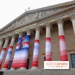 Seth habille la colonnade de l’Assemblée nationale - nos photos