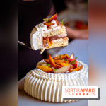 Les pâtisseries de Nour Kandler, la collection estivale en photos - entremets pêche