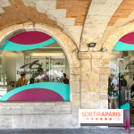 Pop-up Techwear Balenciaga, boissons wellness place des Vosges