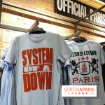 Pop-up store System of a Down à Paris - nos photos