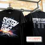 Pop-up store System of a Down à Paris - nos photos
