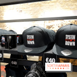 Pop-up store System of a Down à Paris - nos photos