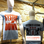 Pop-up store System of a Down à Paris - nos photos