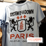 Pop-up store System of a Down à Paris - nos photos