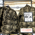 Pop-up store System of a Down à Paris - nos photos