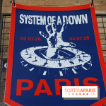 Pop-up store System of a Down à Paris - nos photos