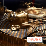 Détail du sarcophage de Toutânkhamon - Toutankhamon : son tombeau et ses trésors