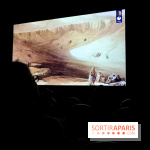 La salle de projection de l’exposition Toutânkhamon - Toutankhamon : son tombeau et ses trésors