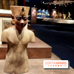 Buste royal dans l’exposition Toutânkhamon - Toutankhamon : son tombeau et ses trésors
