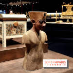 Buste royal vu de profil - Toutankhamon : son tombeau et ses trésors