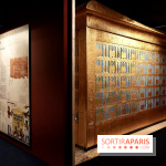Passage aux hiéroglyphes dans l’exposition - Toutankhamon : son tombeau et ses trésors