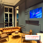 Ici C’est Paris La Maison : nos photos du pop-up gratuit du PSG à Paris - Le salon d’écoute PSG x XO