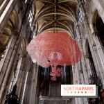 Lydie Arickx : nos photos de son installation à l'église Saint-Eustache