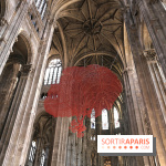 Lydie Arickx : nos photos de son installation à l'église Saint-Eustache