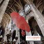 Lydie Arickx : nos photos de son installation à l'église Saint-Eustache