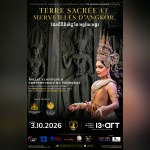 Terre Sacrée et Merveilles d'Angkor - AFFICHE 933 x 1440 TERRE SACRÉE 2