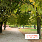 Le square Séverine, grand espace vert du 20e arrondissement