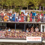 Défilé flottant sur la Seine : le Jal Yatra à Paris, les photos