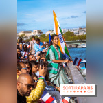 Défilé flottant sur la Seine : le Jal Yatra à Paris, les photos