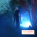 Parc de l'Étrange 2026 : Silhouette mystérieuse sur le chemin du parc