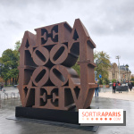 Art Basel 2026 : Robert Indiana installe un Love Wall sur la place Clémenceau à Paris