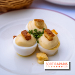 Côtelette : le bistrot en rooftop du Printemps Haussmann - , oeufs mayo