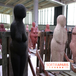 Les Vénus dionysiennes de Prune Nourry à la gare Saint-Denis - Pleyel, nos photos