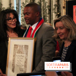 Reùise du diplome du Citoyen d'Honneur de la Ville de Paris à Nelson Mandela