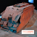 Exposition Titanic au Parc des Expositions de Paris : maquette fond marin