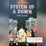 Rock en Seine 2013 : Affiche System of A Down